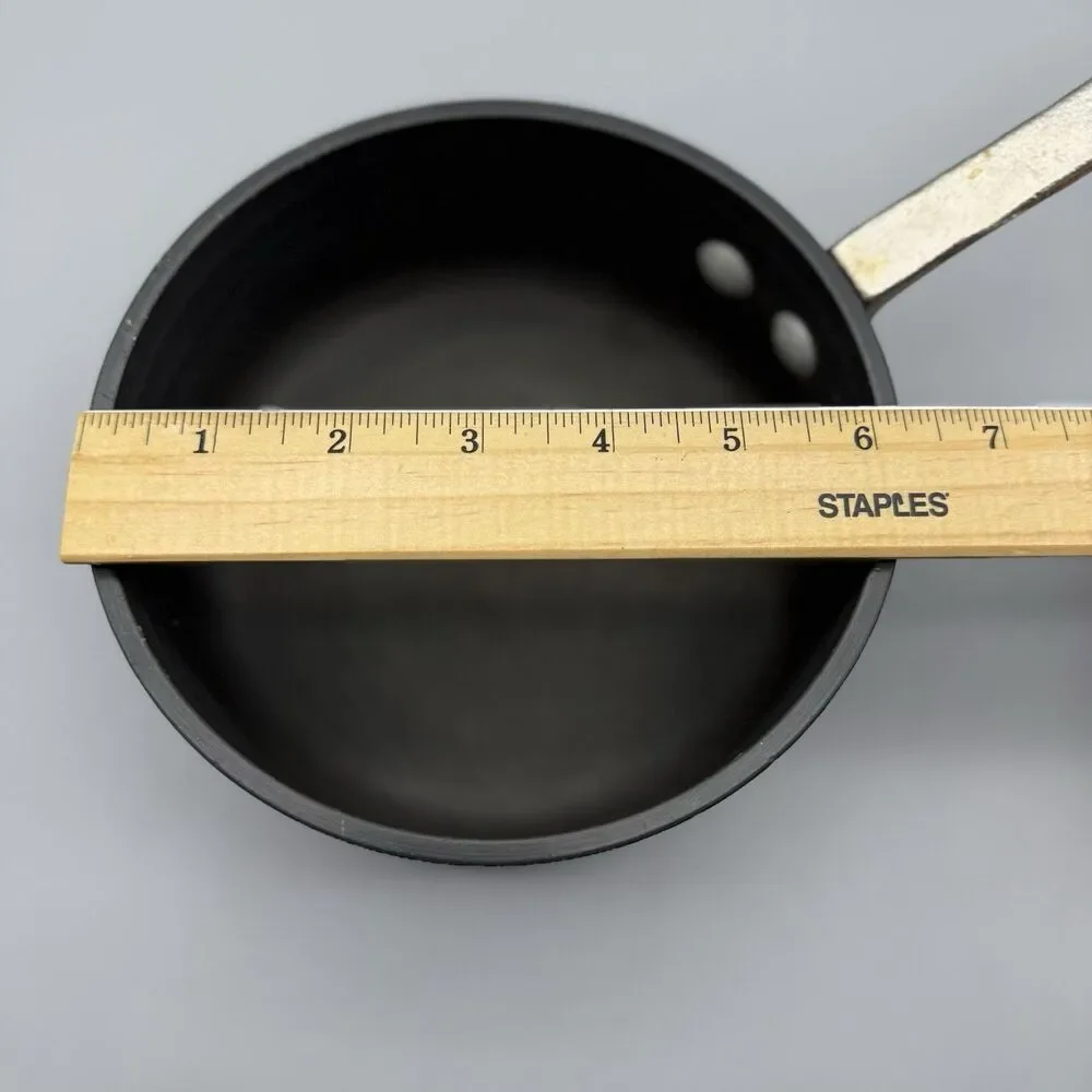 Commercial Aluminum Cookware Co 1 Qt Saucepan #5001 Lid #305 USA Vintage Pot